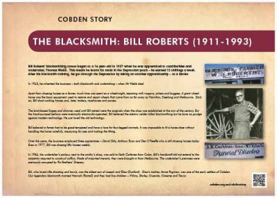 Bill Roberts plaque