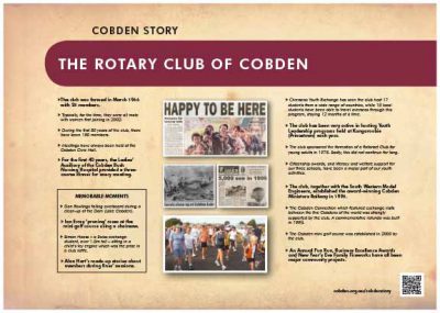 The Rotary Club of Cobden