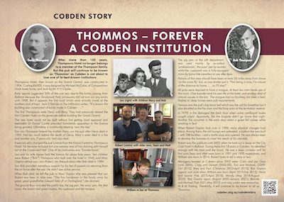 Thompsons Hotel plaque