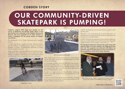 Skate Park plaque